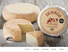 Tablet Screenshot of durruscheese.com